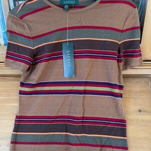 Ralph Lauren Ladies Multicolor Polo Size S Polo